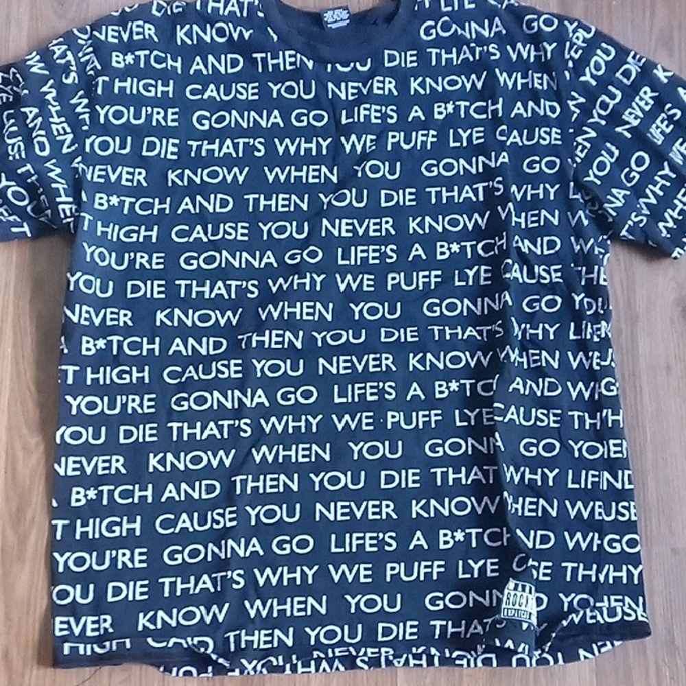 Graphic Black Tee